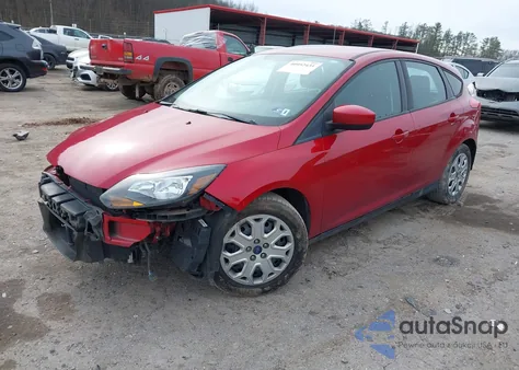 2012 Ford Focus Se из США, поврежденный, VIN 1FAHP3K24CL422294